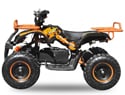 Detská elektrická štvorkolka 1000 W Torino Deluxe oranžová
