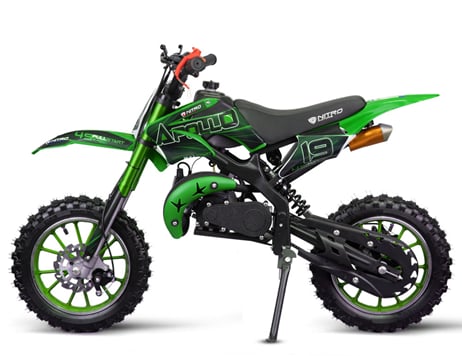 Detský minicross Nitro Motors Apollo 49cc 10" - zelená