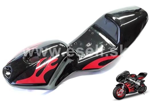 Kapotáž minibike PS 77 čierna