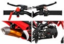 Detský minicross Nitro Motors Apollo 49cc 10" - červená