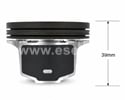 Piest 62 mm, čap 14 mm, Zongshen ZS190 / Z190 / ZS1P62YML-2 Pitbike