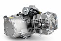 Motor pitbike YX 125 ccm 154FMI Automat, Elektrický štartér