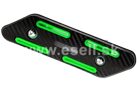 Kryt výfuku UNI zelená