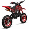 Detský minicross Nitro Motors Apollo 49cc 10" - červená