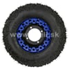 Kompletné koleso 7 palcov s pneu 16x8-7 modrá 4x110mm