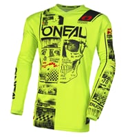 Detský dres O´Neal Element ATTACK V.23 čierna/neon-žltá