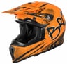 Detská cross helma KIMO ROAD BRO V2 oranžová matná XS