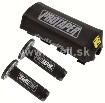 Chránič hrazdy riadidiel a gripy čierna