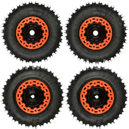 Súprava kolies 6" - oranžová