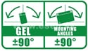 A-Tech YIX30L-BS GEL 12V 30Ah 400A Bezúdržbová motobatéria