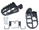 Stúpačky pitbike 115mm čierna