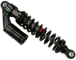 Plynokvapalinový tlmič 325mm, 8mm čierna