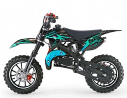Detská minicross 49 cc KXD 703 modrá
